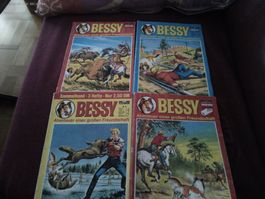 Bessy Comic Sammlung, Sammelband, 4 Stück, MIT JE 3 X COMIC