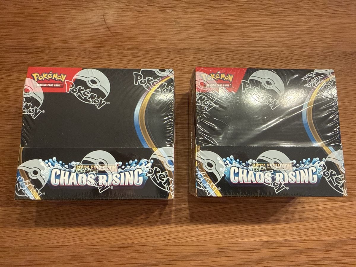 Pokémon Carte collezionabili: 2x Pokemon Chaos Rising Display - EN – Nuovo e nell'imballaggio originale da Rüti ZH venduto da rin_7yn7 1