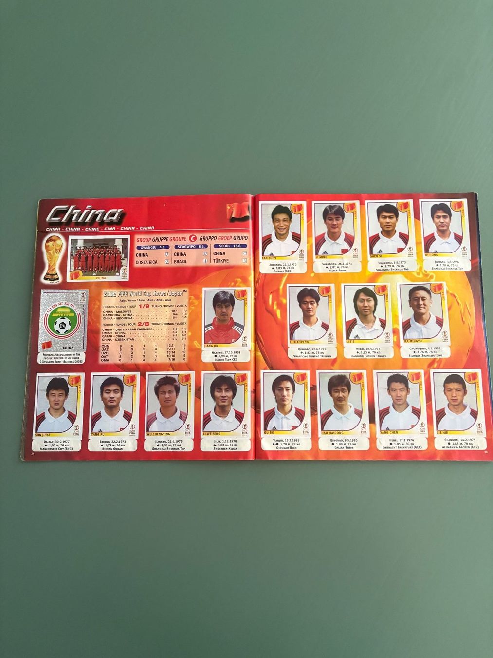 Panini Album: Panini-Heft WM 2002 / Korea Japan – Usato da Zürich venduto da jimmy_12 6
