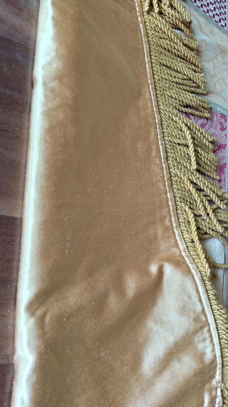 Tissus: Copritavolo Sartoriale Patchwork in Damasco e Broccato 1,3 m – Neuf (Voir description) à Lugano par fbo_82wg 5