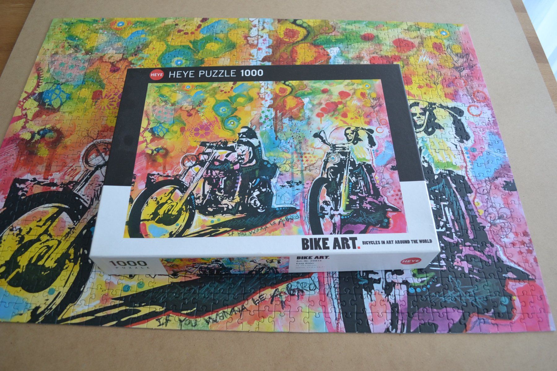 Heye Puzzle: Puzzle 1000 Teile - Easy Rider – Usato da Kölliken venduto da Knorrli58 2