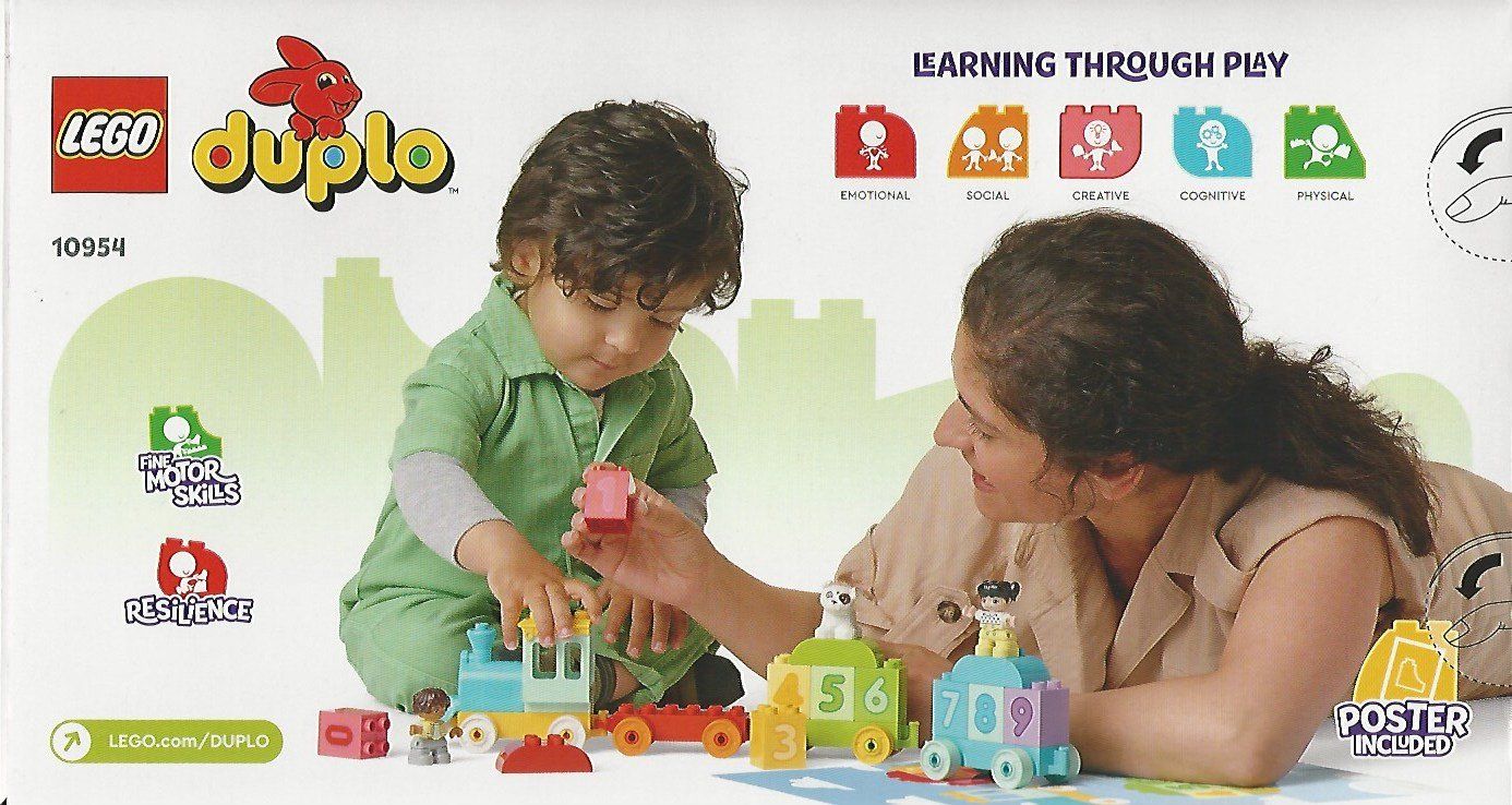 Lego Kit di costruzioni: LEGO DUPLO 10954 NUMBER TRAIN - LEARN TO COUNT new – Nuovo e nell'imballaggio originale da Vezia venduto da Aquarius_Age 1