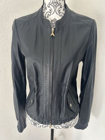 Giacca in pelle Patrizia Pepe taglia 38