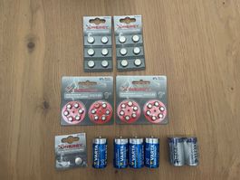 Diverse Batterien A13 / LR44 / LR 14