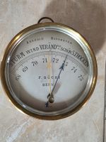 Antikes Aneroid-Barometer-F.Büchi, Bern, um 1900/1920