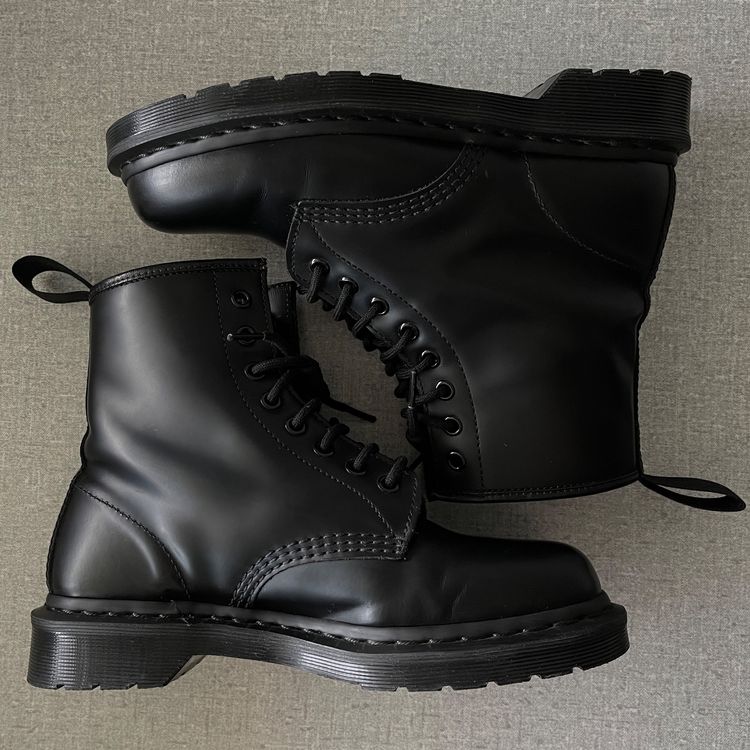 Schwarze Dr. Martens Schn rstiefeletten Gr. 39 Kaufen auf Ricardo