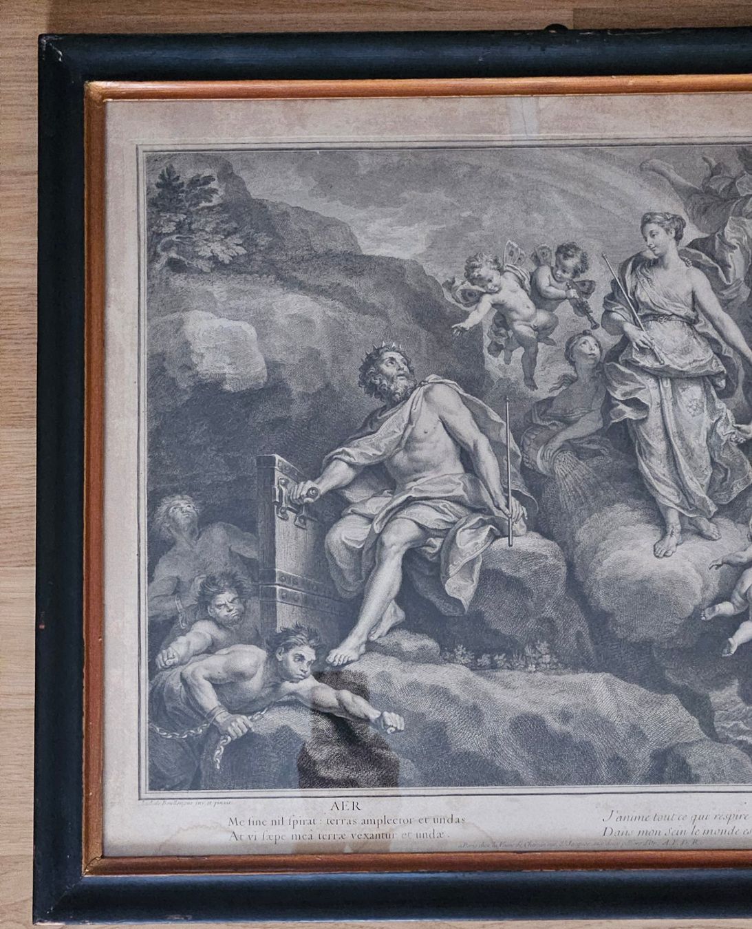 Grafica & Litografie: Die Vier Elemente – Die Luft, 1718, R! – Usato da Lugano venduto da Numisartes 5