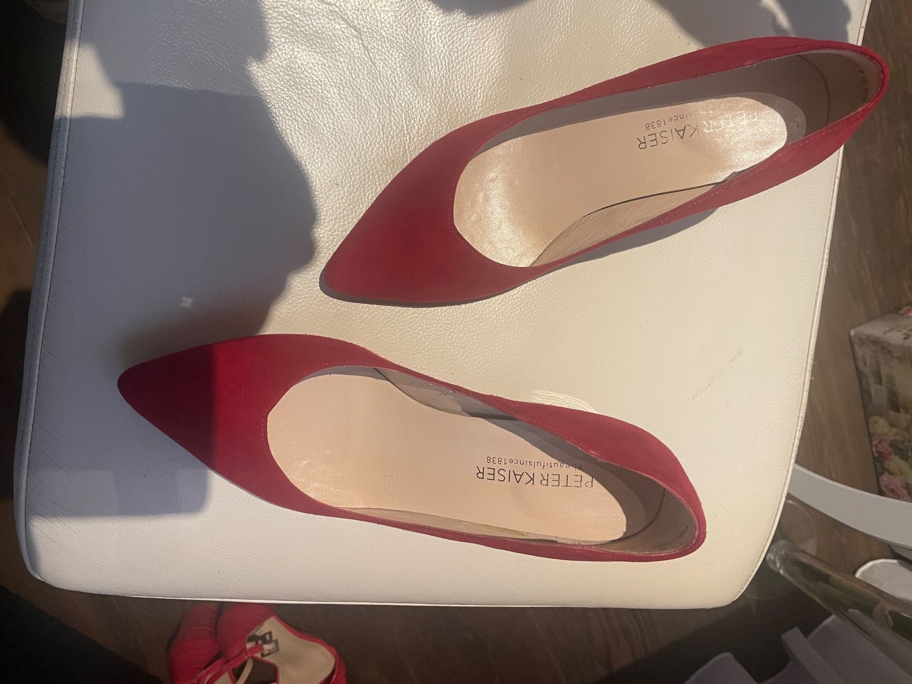 Kaiser Damenschuhe: Peter Kaiser Pumps mit Blockabsatz gr 37 – Gebraucht aus Scherz von Mandarine8