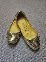 Goldene Apepazza Ballerinas, Gr. 39 - Eyecatcher!
