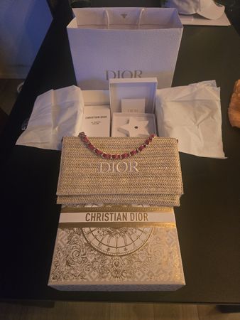 Dior Clutch Tasche Bast - Sammlerstück