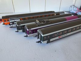 5 Stück SBB Personenwagen