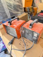 2 Stk. Elektrischer Heizlüfter ZSP2000 2000W gebraucht