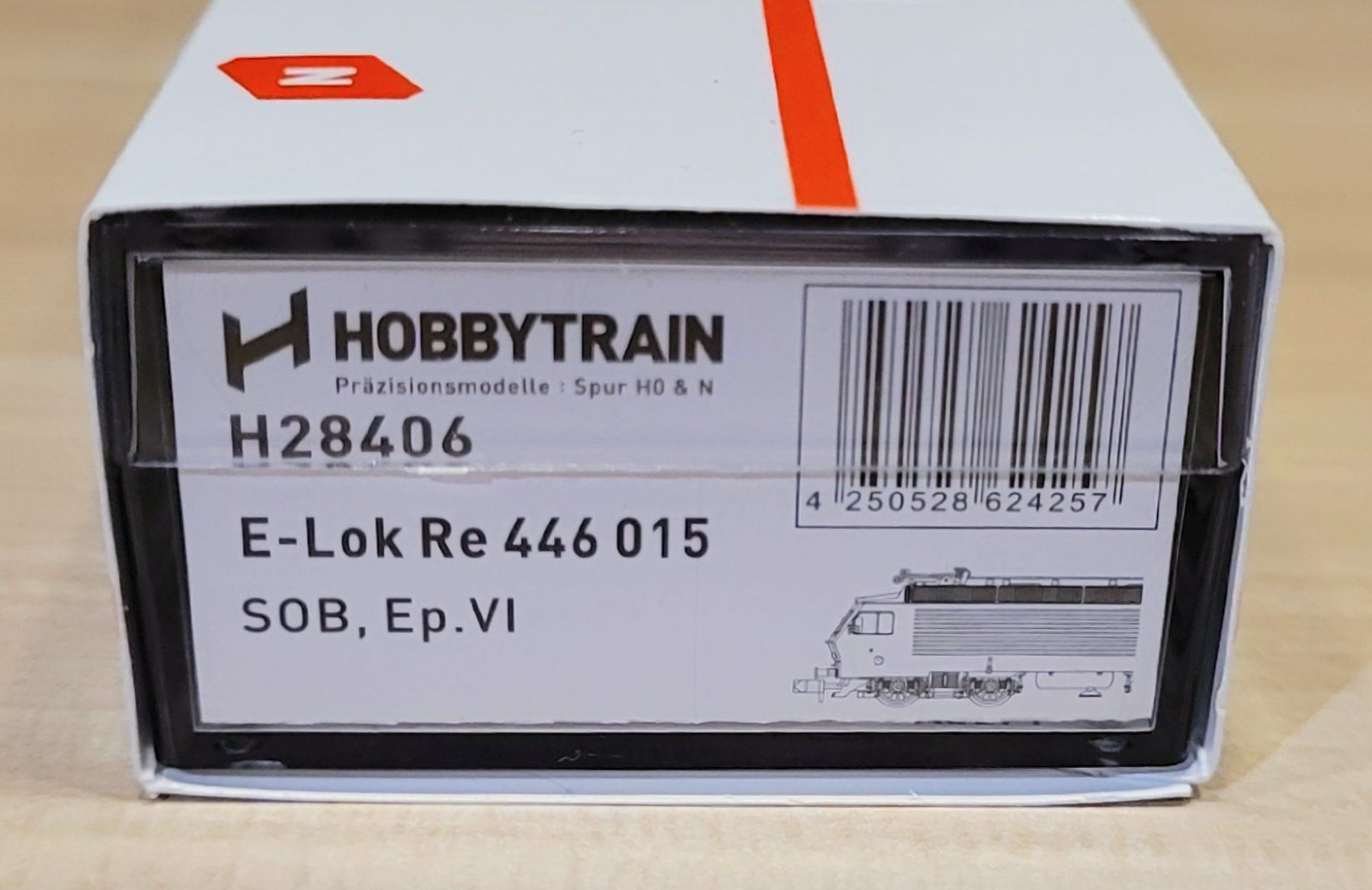 Hobbytrain Modellini di ferrovie: Hobbytrain H28406 SOB Re 446 015-0 Spur N – Nuovo e nell'imballaggio originale da Bremgarten AG venduto da Sportivo2007 2