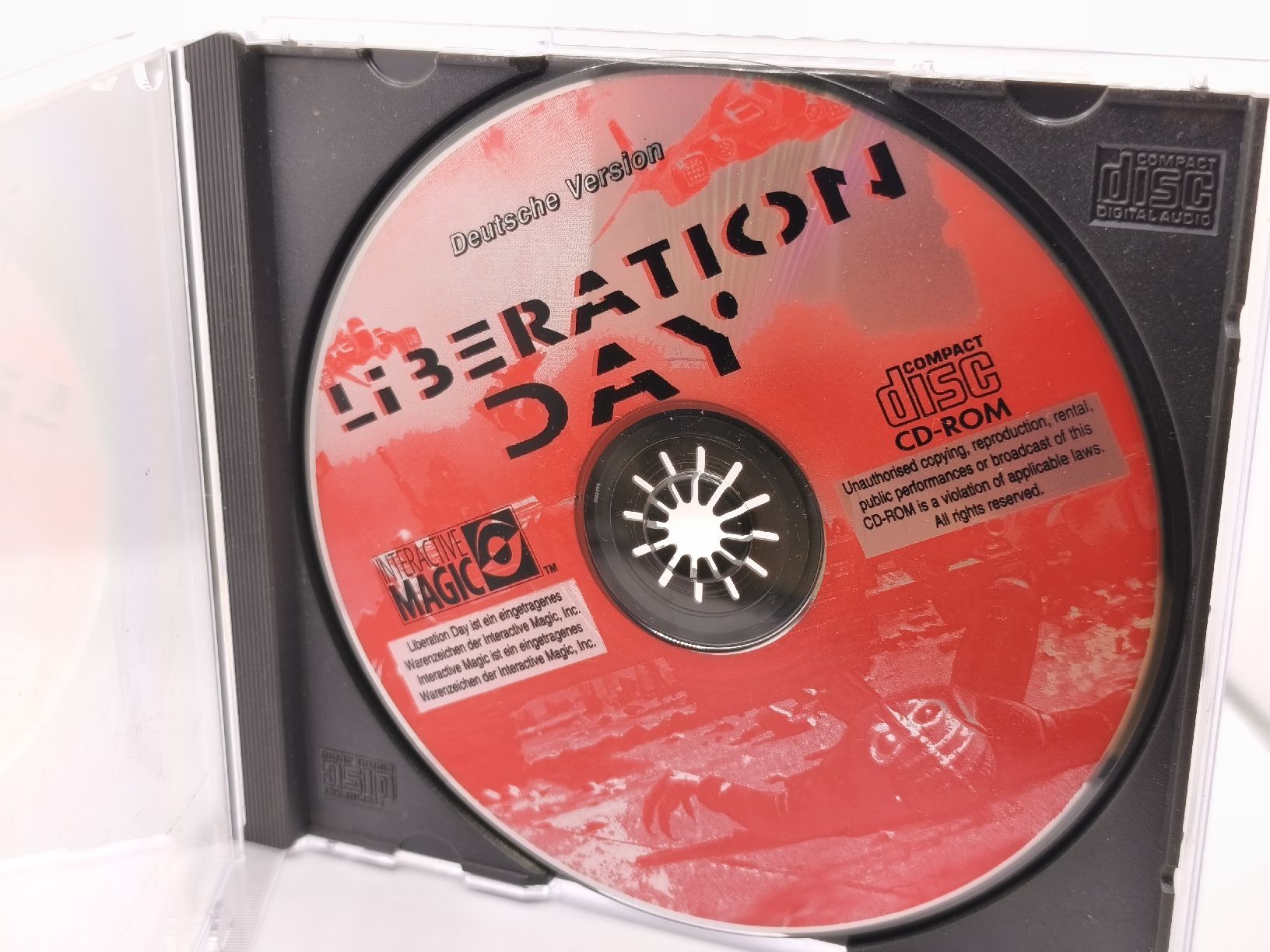 Sony Spiele: Jeu CD-ROM Liberation Day Deutsche Version Interactive Magic – Gebraucht aus Conthey von Th3gr4yf0x