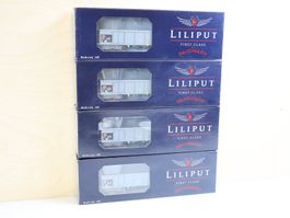 Liliput 4 x SBB Hochbordwagen L224402 - Top Modelle H0
