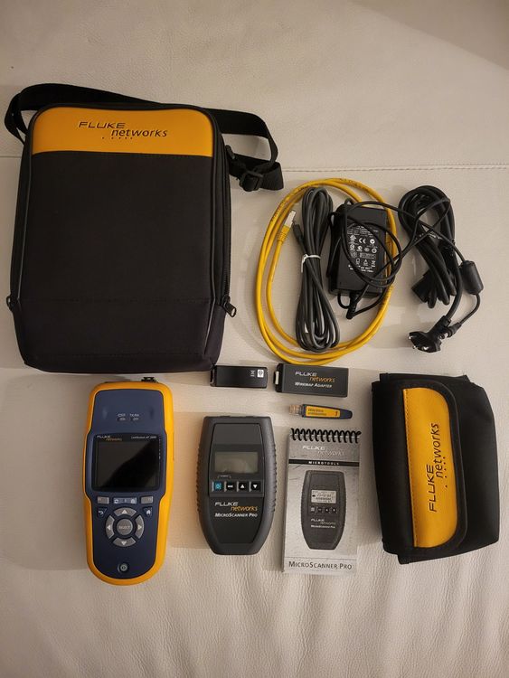 Fluke Networks LinkRunner AT 2000 & MicroScanner Pro — Set (Gebraucht ...