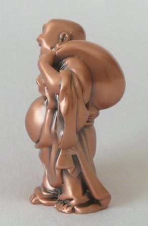 Sculture & Statue: Happy Buddha - verrotgoldet – Nuovo e nell'imballaggio originale da Mauren venduto da Yeelen 4