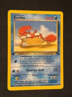 Pokemon Krabby 51/62 WOTC Fossil 1st Edition DE