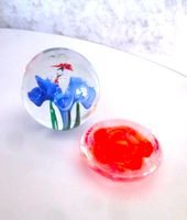 Glas-Briefbeschwerer