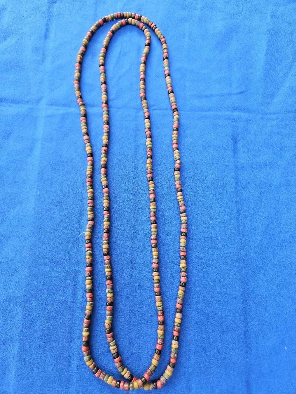Ketten: Kette bunte Perlen Holz lang Vintage – Gebraucht aus Wettingen von Sk8ertomda 1