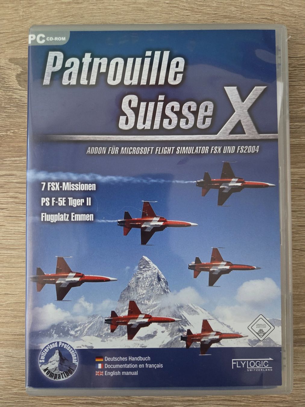 Giochi: Patrouille Suisse X - addon for Flight Simulator X FSX - PC – Usato da Carouge GE venduto da Franllo