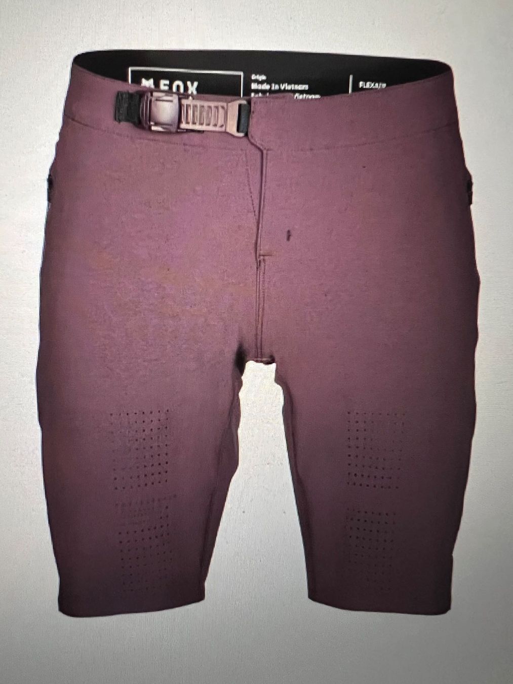 Fox Pantaloni: Fox Short 24 W Flexair Drk Pur Gr.: M – Nuovo e nell'imballaggio originale da Matten b. Interl venduto da piti007