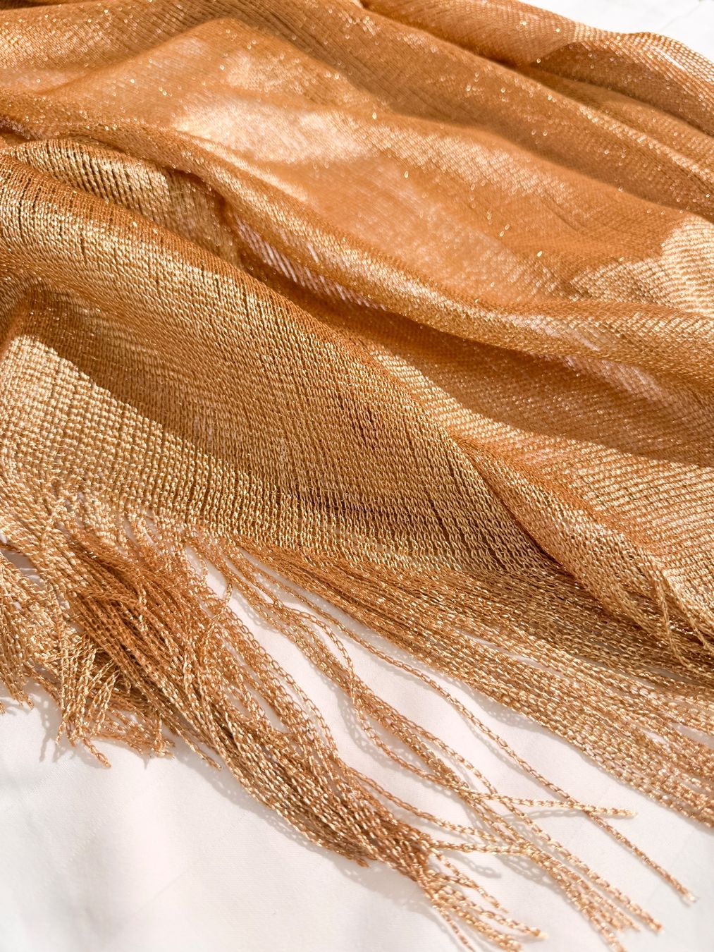 Tuniken: Goldenes Strandponcho / Kaftan. – Gebraucht aus Zürich von gregart 3