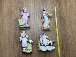Alte keramik Figuren 4 Stk.