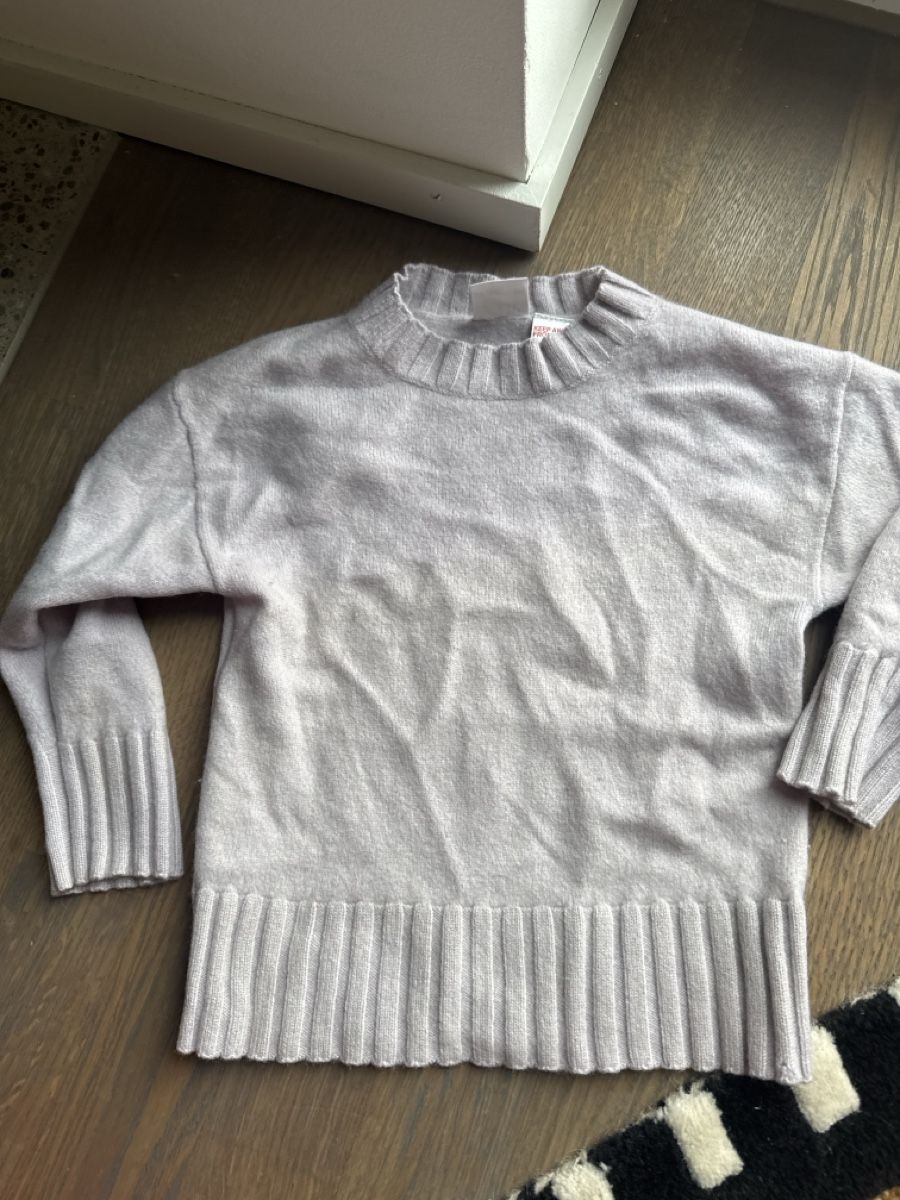 Zara Pullover & Sweatshirts: 100% Kaschmir Pullover hell lila violett 104 – Gebraucht aus St. Gallen von LkN_34