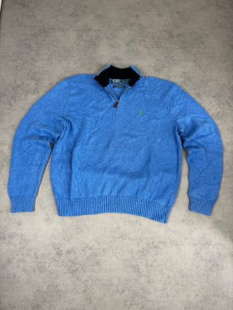 Ralph Lauren Quarter-Zip Pullover - Grösse: L | Vintage
