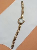 Vintage Richelieu Quarz Damenuhr , goldfarben , läuft