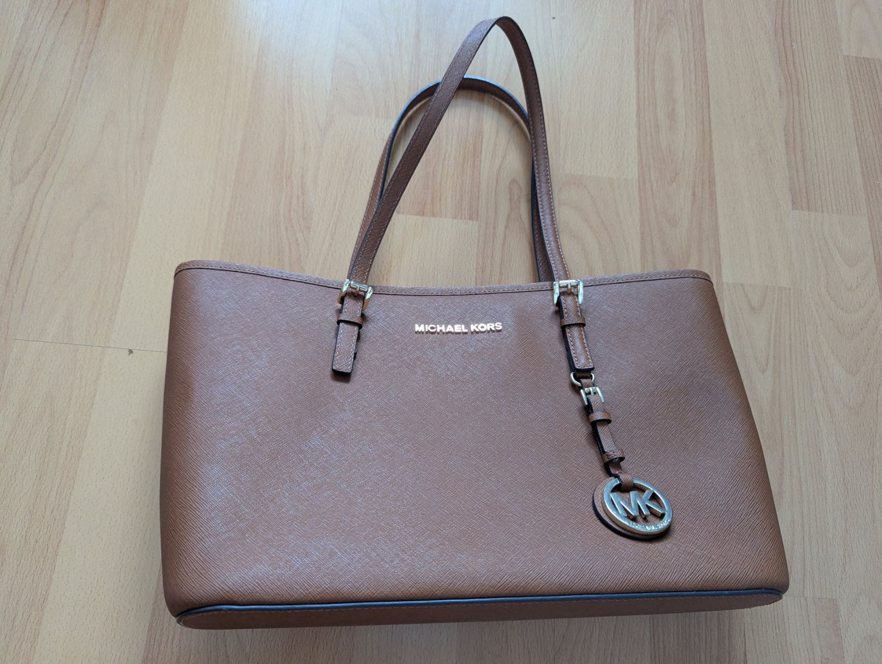 Michael Kors Taschen für Damen: Michael Kors Tote Bag Braun Leder – Gebraucht aus Horgen von snickers58