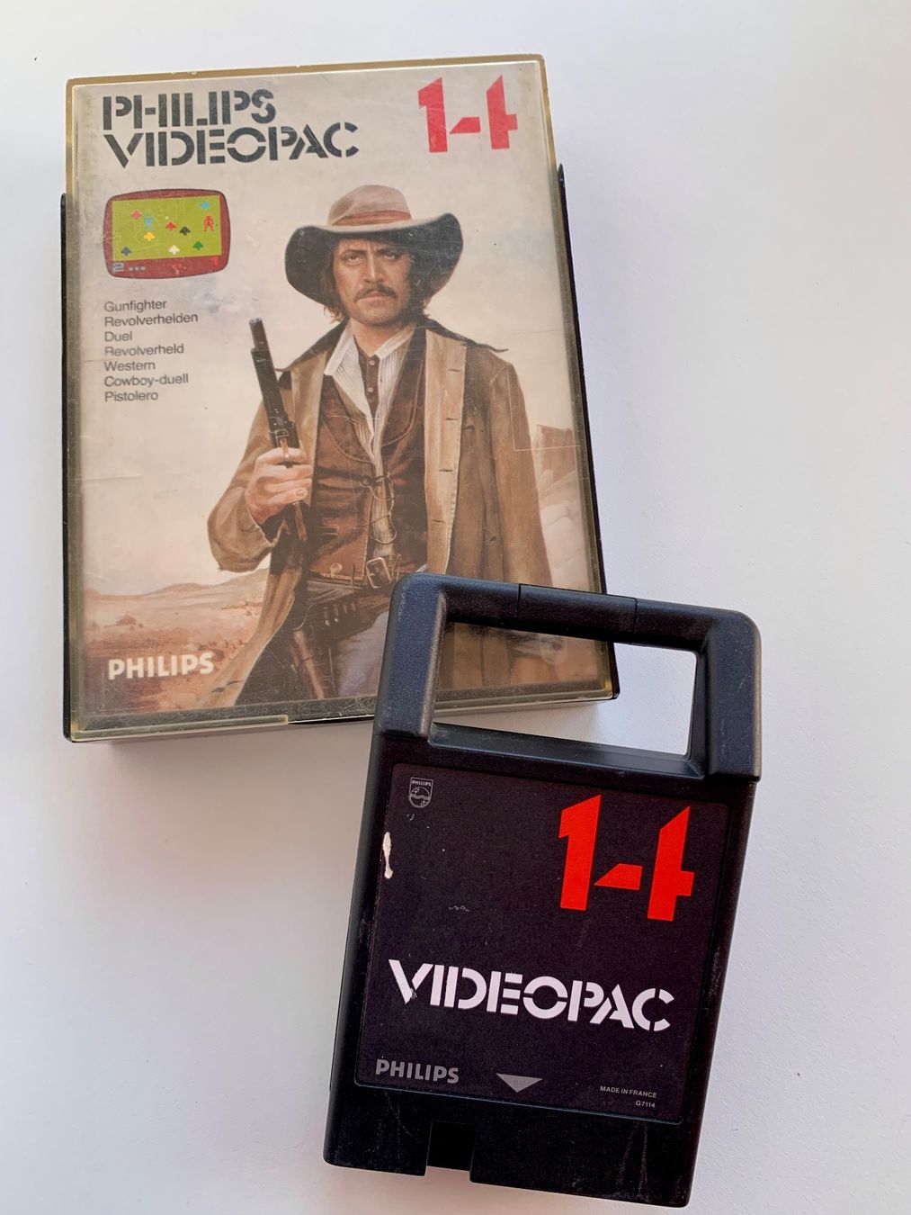 Giochi: Philips Videopac: 14 - Revolverhelden – Usato da Kaiseraugst venduto da Marsupower