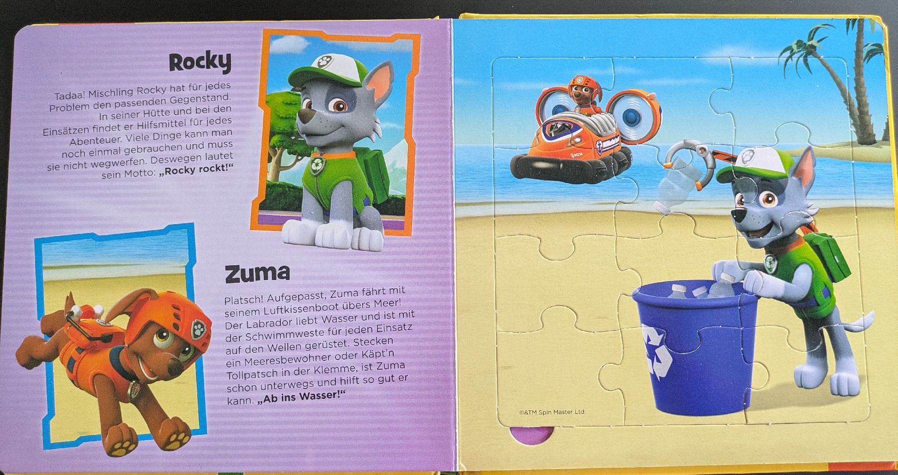 Puzzle: Puzzle Buch Paw Patrol, 4 Puzzles, 3+ – Usato da Kölliken venduto da mic_9n9d 4