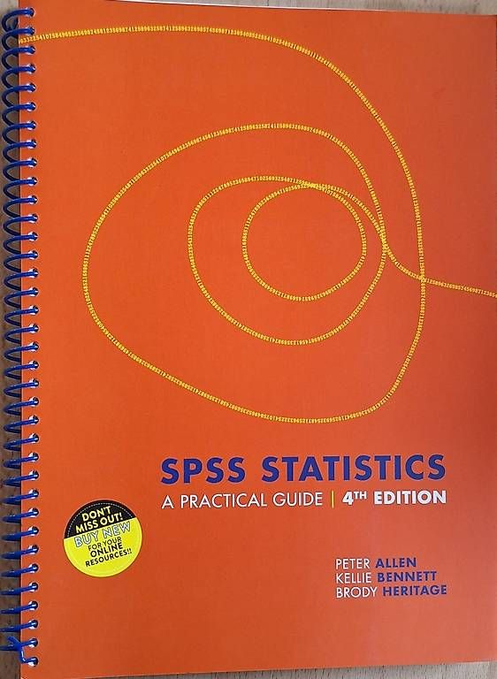 Bücher: SPSS Statistics - a practical guide – Gebraucht aus Zürich von Pamwen