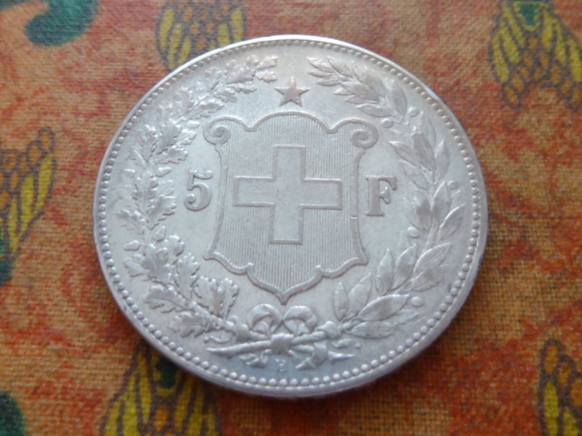 Toutes les monnaies: 5 Fr. 1907 – D'occasion à Romanel-sur-Lausanne par Swift13 1