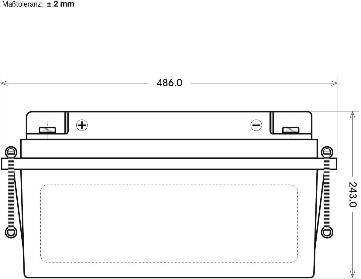 Caricatori & Batterie: BIG E-Backup GEL 12V 150Ah USV Batterie – Nuovo e nell'imballaggio originale da Bottighofen venduto da zaap 3
