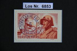 2. Weltkrieg-Marke Territorial - Truppen            Los 6853