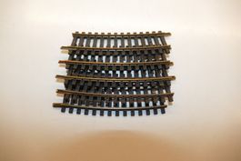 Fleischmann H0: 5xgebogenes Gleis R= 357,5/15°