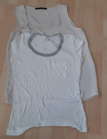 Damen Blusen, Gr. M, Marke: ZARA + CALVIN KLEIN