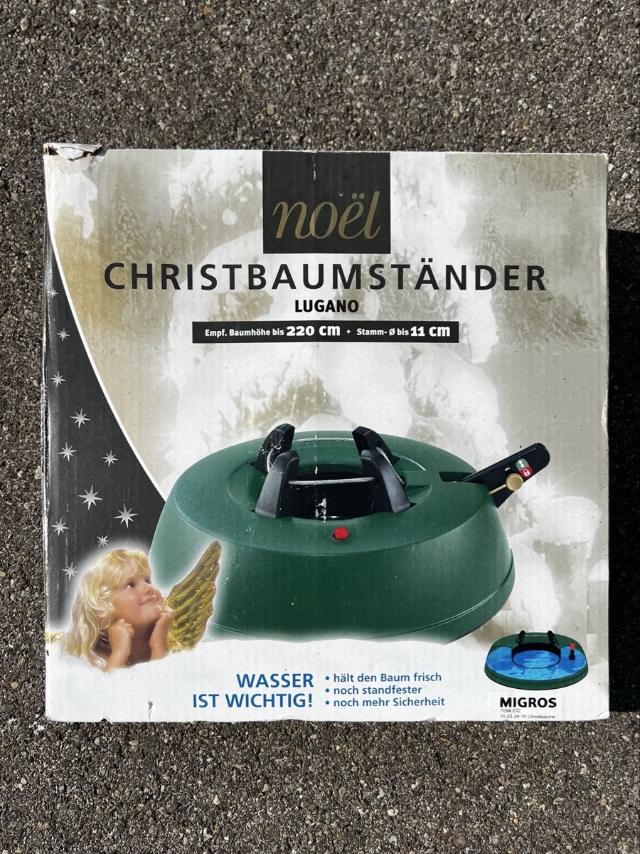 Christbaumständer: noël Christbaumständer LUGANO gebraucht – Gebraucht aus Uster von MariusWeber
