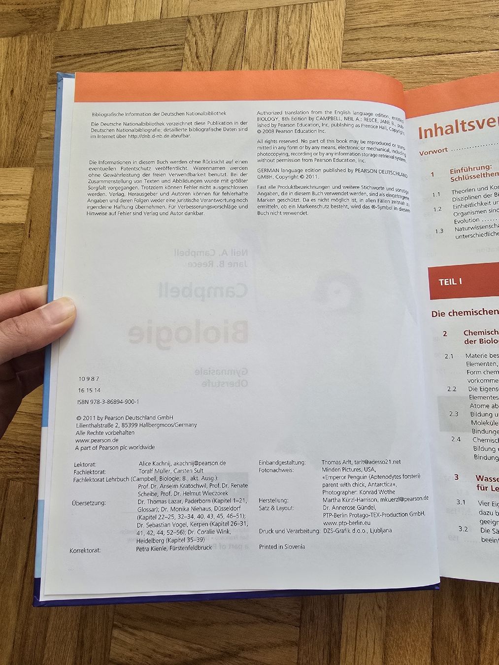 Libri: Campbell Biologie Buch Gymnasium – Usato da Rabius venduto da sar_r7ls 2