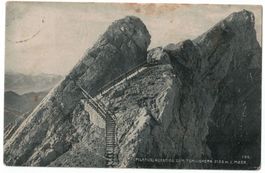 Pilatus, Aufstieg zum Tomlishorn, gelaufen 1913