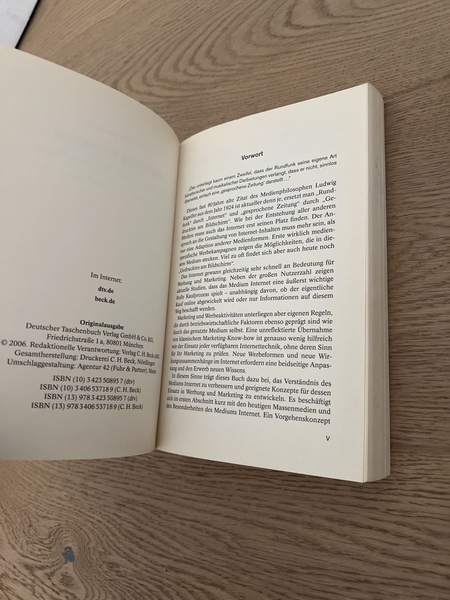 Libri: Marketing im Internet - Thomas Hörner – Usato da Oensingen venduto da SchickeDame 2