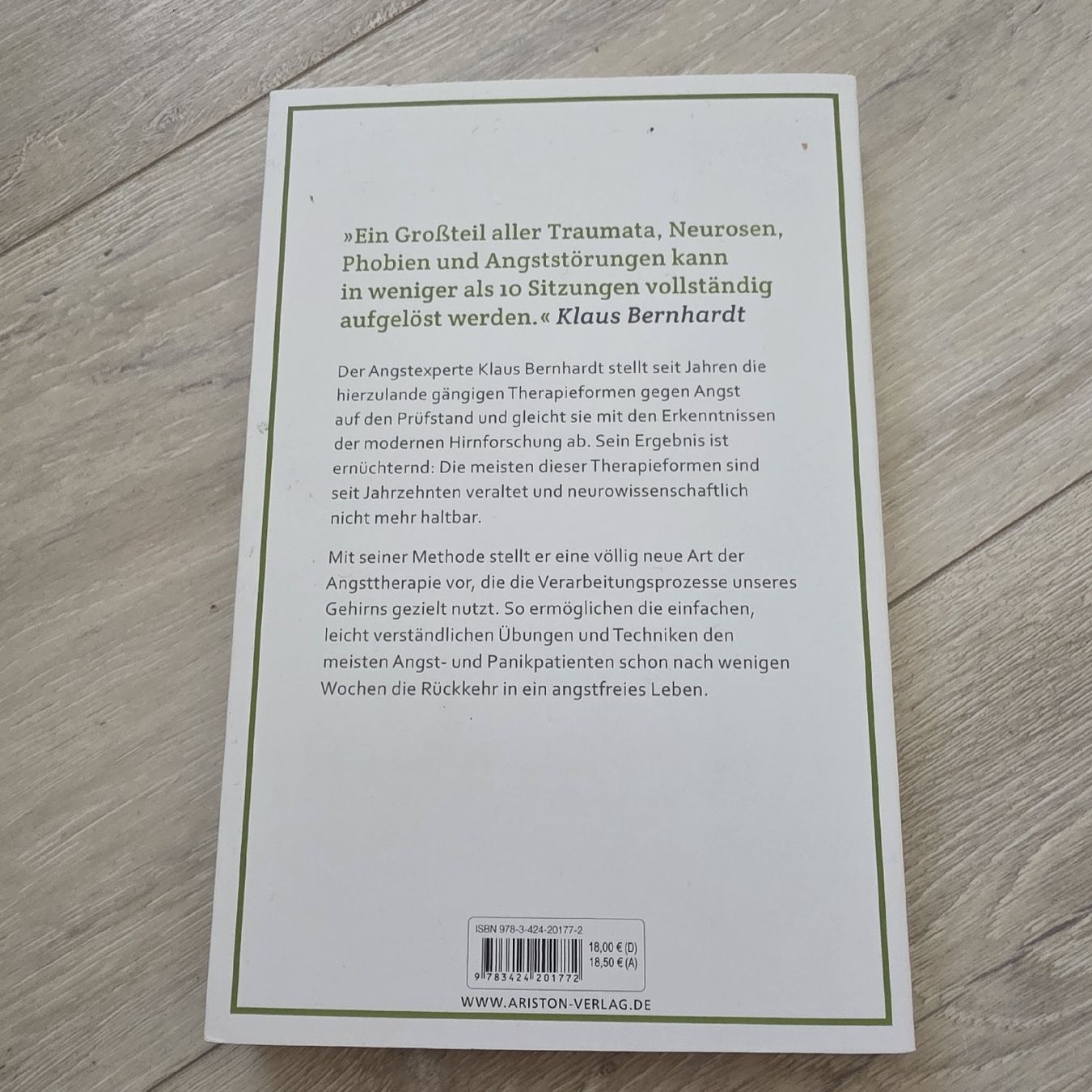 Libri: Klaus Bernhardt "Panikattacken loswerden" Neu – Nuovo (secondo la descrizione) da Wigoltingen venduto da Zuckerfee84 1