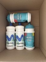 Trinkflaschen Set Veloprofis verschiedene Teams 