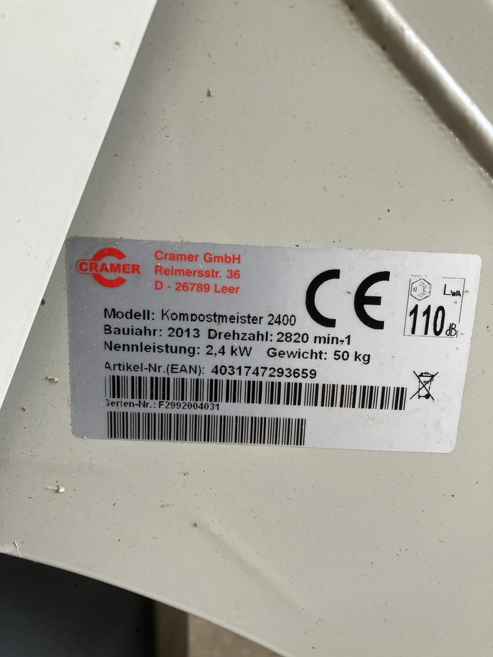 Déchiqueteuse: Häcksler - Kompostierer elektrisch – D'occasion à Obermumpf par Suki82 7