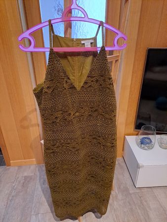 Damenkleid H&M Grösse 44 Spitzenkleid 