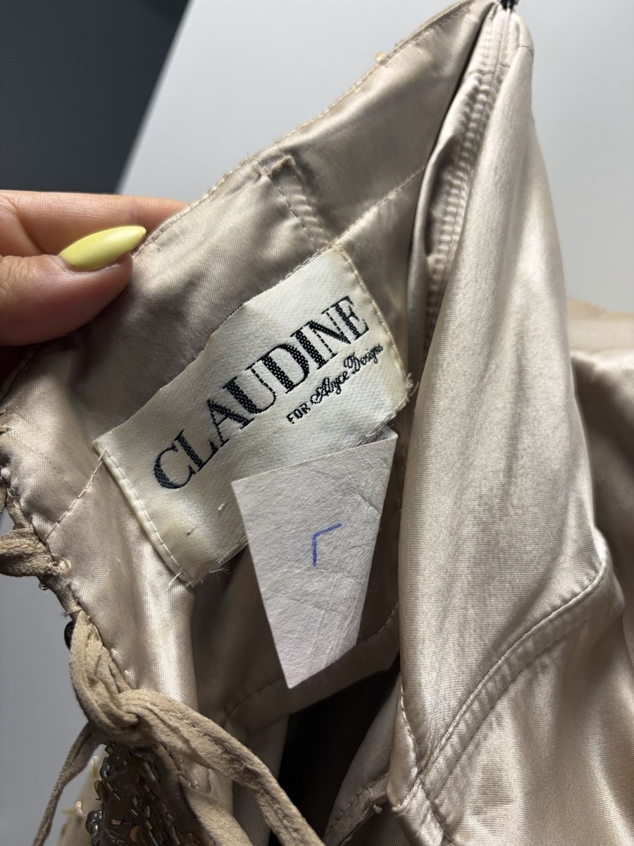 Vestiti: Abendkleid, Gr. L, champagnerfarben – Usato da Zürich venduto da Dilan09 4