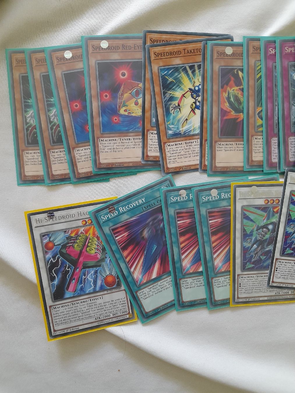 Karten: Yu-Gi-Oh! Speedroid Deck Core + Extras – 47 Karten – Neu (gemäss Beschreibung) aus Zürich von ras_7wlm 1